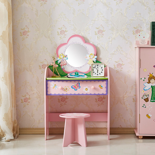 Project Kindy Furniture Fairyland Dressing Table with Stool Temple Webster